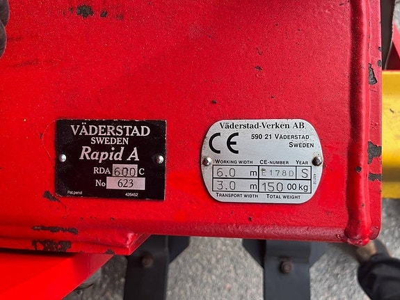 Väderstad Rapid A600C 12 of 15