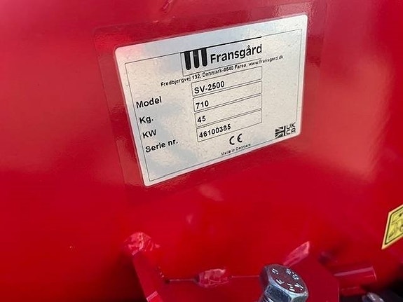 Fransgård SV-2500 2 of 5