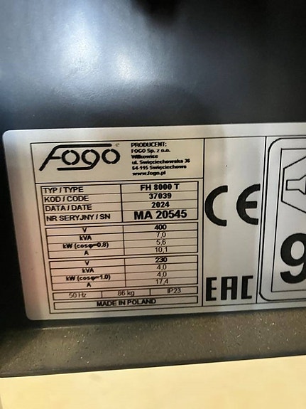 Fogo FH8000T 6 of 7