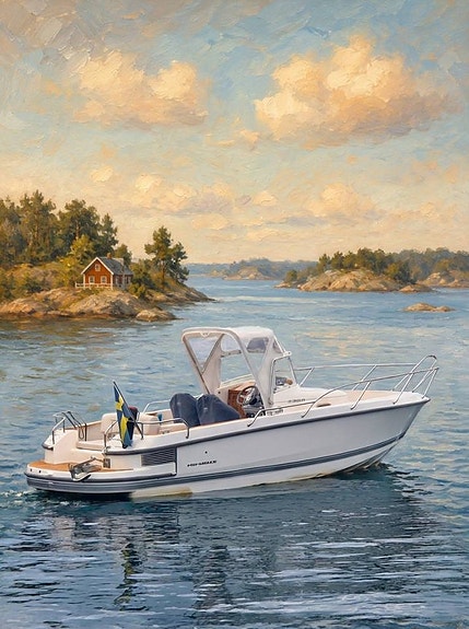 NIMBUS 230 Nova R -2008 -Diesel-bogpropeller-ankarspel