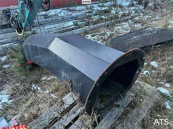 Utkastarrör / Förlängingsarm Fransgård - 3500 mm till snöfrä 7 of 15