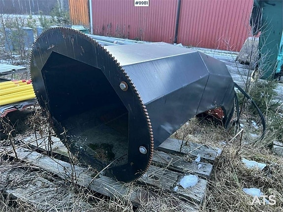 Utkastarrör / Förlängingsarm Fransgård - 3500 mm till snöfrä 5 of 15