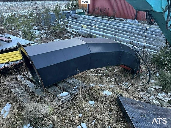 Utkastarrör / Förlängingsarm Fransgård - 3500 mm till snöfrä 3 of 15