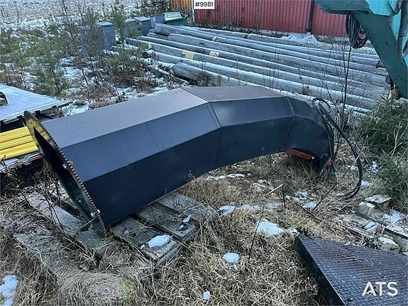 Utkastarrör / Förlängingsarm Fransgård - 3500 mm till snöfrä 13 of 15