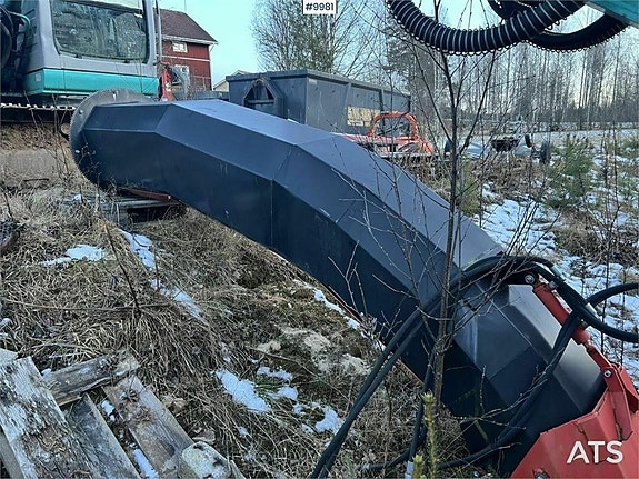 Utkastarrör / Förlängingsarm Fransgård - 3500 mm till snöfrä 2 of 15