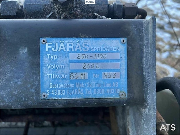 Sandspridare Fjärås 250L 3 of 17
