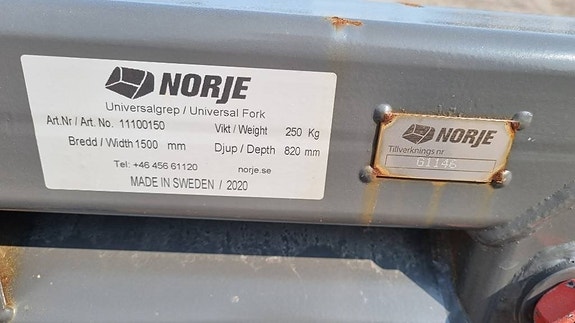 Norje Universalstengrep 1500 mm SMS 5 of 6