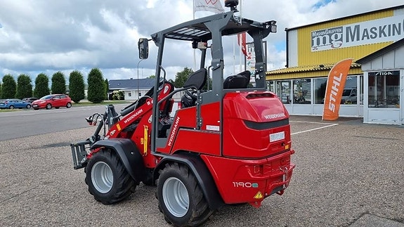 Weidemann 1190e Eldriven Kompaktlastare 3 of 12