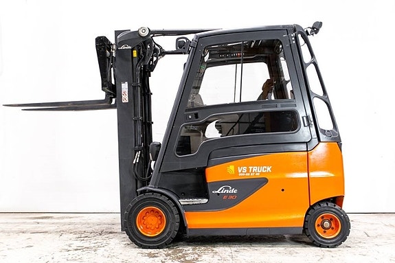 Linde E30HL-01/600, 3-tons elmotviktstruck med hytt 3 of 7