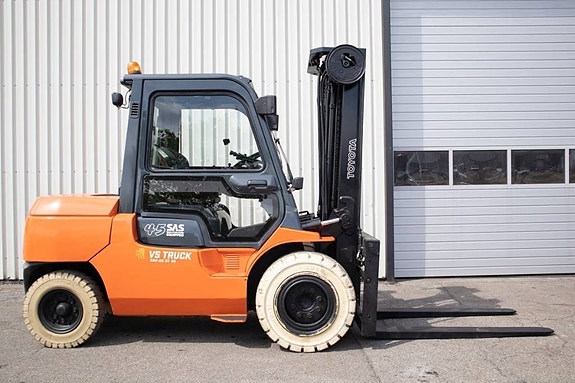 Toyota 02-7 FD 40, motviktstruck, 4-ton, 5500 mm lyfthöjd 4 of 5