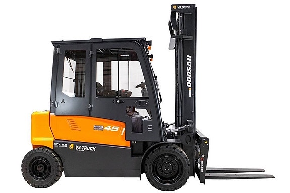 Doosan B45X-7, Ny 4,5-tons elmotviktstruck med hytt 5 of 10