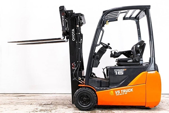 Toyota 8FBEKT16, Välutrustad 1,6-tons elmotviktstruck 2 of 5