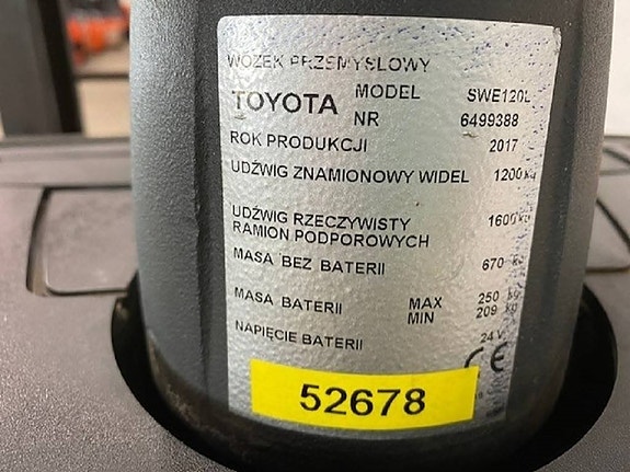 BT Ledstaplare med initiallyft, SWE 120 L 5 of 5