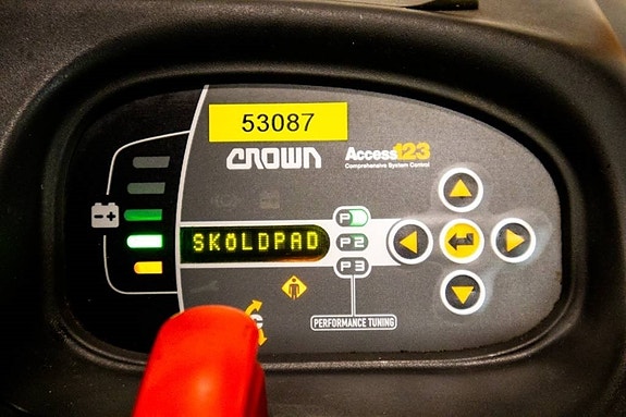 Crown WT3040E, prisad låglyftare med låga timmar 10 of 10