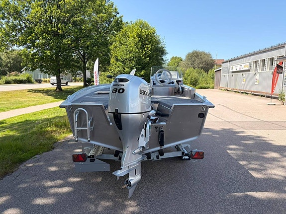Linder Arkip 510 catch + Honda BF80, Elmotor MinnKota Litium 8 of 8
