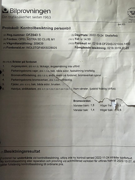 Opel Astra 5 of 5