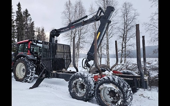 Palms Huggarvagn 14D med 840 kran 6 of 7