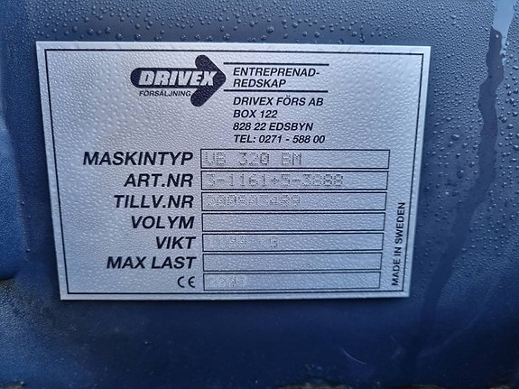 Drivex VB320 BM fasterkoppling 12 of 13