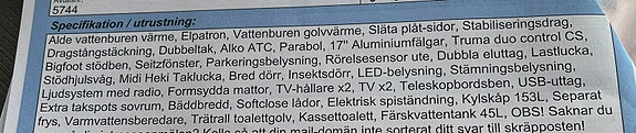 Tabbert Puccini 655 EL långbäddar 2 of 5