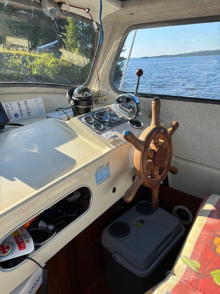 Väldigt fin Albin 25 med riktig vagn 8 of 8