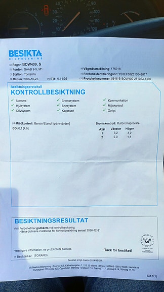 Saab 9-5 12 of 12