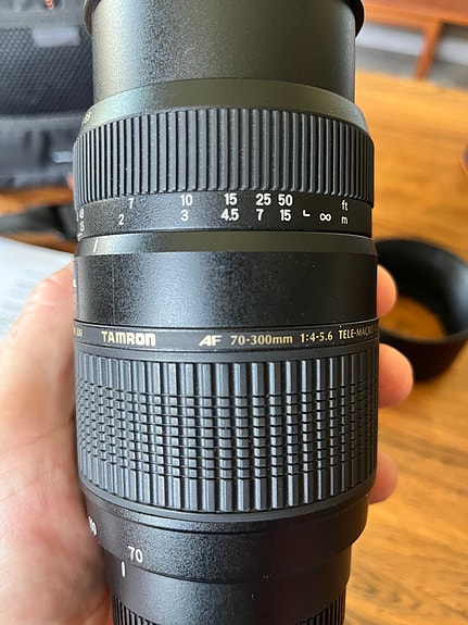 Sony Alpha A290 systemkamera med Tamron 70–300mm objektiv image 4