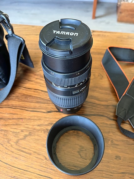 Sony Alpha A290 systemkamera med Tamron 70–300mm objektiv image 3