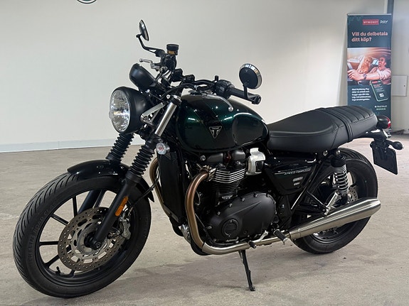 Triumph Speed Twin 900 Nyskick låga mil 0kr insats räntekampanj 3,45 7 of 11
