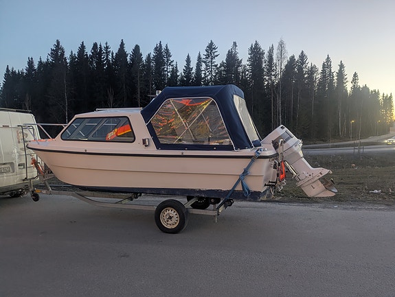 Jofa Winth 555 Hardtop – Johnson 120 hk, fint skick, trailer ingår 6 of 6