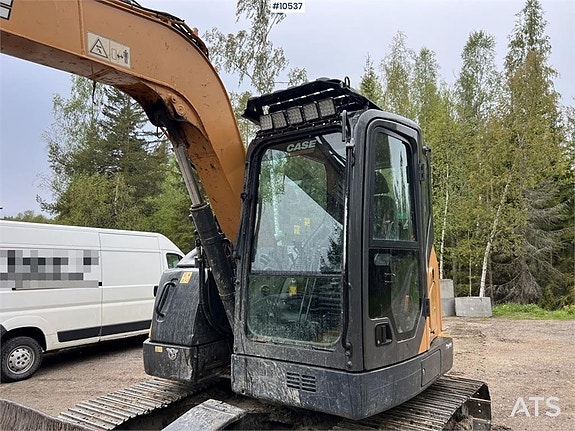 CASE CX75C SR Bandgrävare med redskap (609,000:- ex moms) 13 of 24