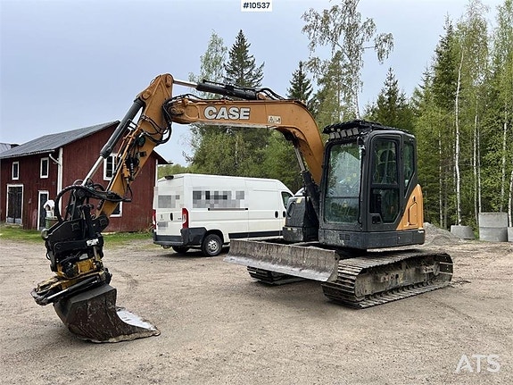 CASE CX75C SR Bandgrävare med redskap (609,000:- ex moms) 11 of 24