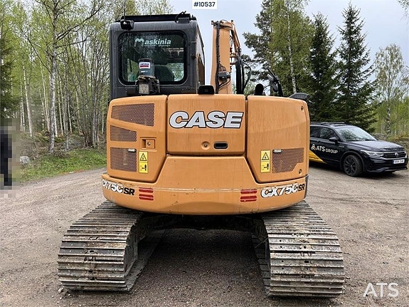 CASE CX75C SR Bandgrävare med redskap (609,000:- ex moms) 8 of 24