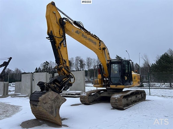 JCB JS220LC Grävmaskin med rotor och planerskopa (VIDEO) 2 of 5