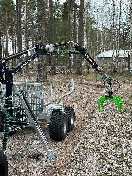 QvenneKampanj DEMO AvestaVagnen Forester Plus ATV-Timmervagn 9 of 10