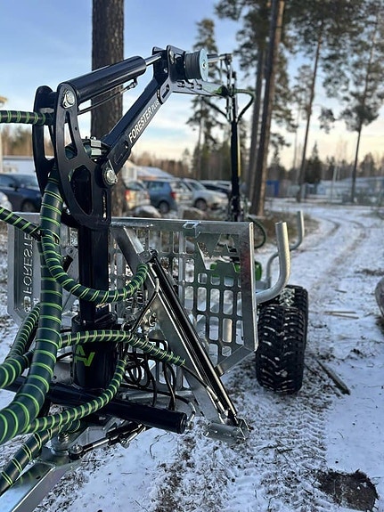 QvenneKampanj DEMO AvestaVagnen Forester Plus ATV-Timmervagn 8 of 10