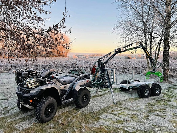 QvenneKampanj DEMO AvestaVagnen Forester Plus ATV-Timmervagn 2 of 10