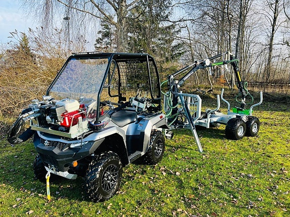 QvenneKampanj DEMO AvestaVagnen Forester Plus ATV-Timmervagn 5 of 10