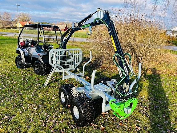 QvenneKampanj DEMO AvestaVagnen Forester Plus ATV-Timmervagn 3 of 10