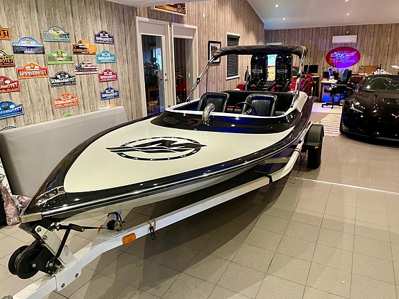 Amerikansk Skiboat Dubbla Mercury 4 of 6