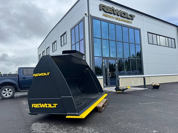 Rewolt HD Lastarskopa 4 kubik i lager! Hardox 500 TUF 3 of 11