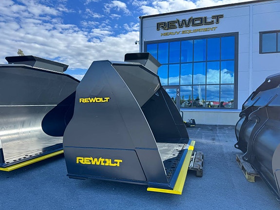 Rewolt HD Lastarskopa 5,8 kubik i lager! Hardox 500 TUF L180 6 of 10