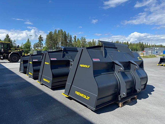 Rewolt HD Lastarskopa 5,8 kubik i lager! Hardox 500 TUF L180 9 of 10