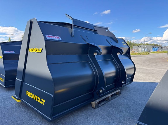 Rewolt HD Lastarskopa 5,8 kubik i lager! Hardox 500 TUF L180 4 of 10