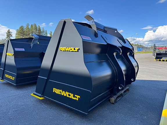 Rewolt HD Lastarskopa 5,8 kubik i lager! Hardox 500 TUF L180 2 of 10