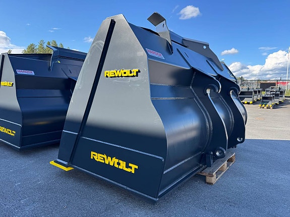 Rewolt HD Lastarskopa 6,5 kubik i lager! Hardox 500 TUF L220 8 of 11