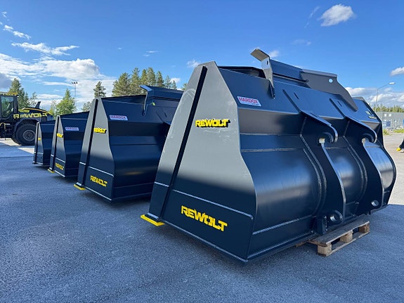 Rewolt HD Lastarskopa 6,5 kubik i lager! Hardox 500 TUF L220 7 of 11