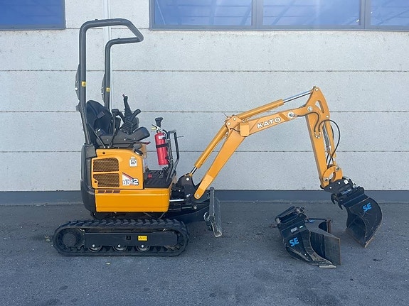 Kato HD 12 VXE Minigrävare Demo 2 of 6