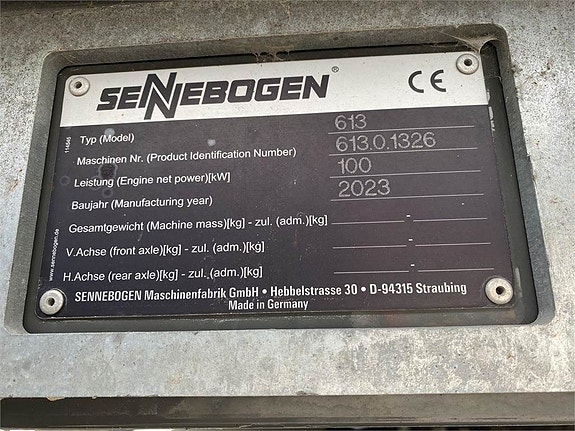 Sennebogen 613E-M 9 of 9