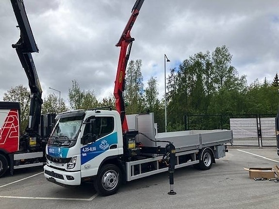 Fuso eCanter 8,55 ton brädgårdsbil 12 of 12