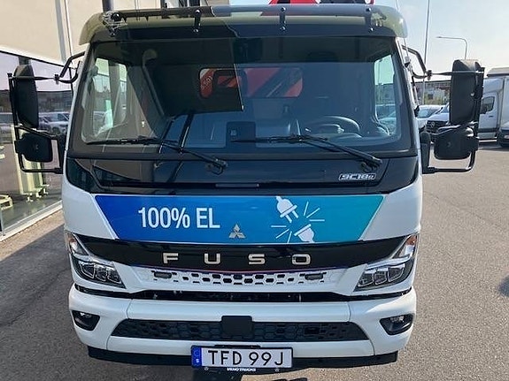 Fuso eCanter 8,55 ton brädgårdsbil 3 of 12